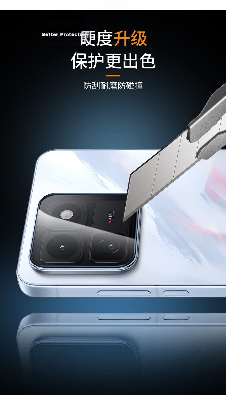Langling [2-Pack Instant Adhesive] Tempered Glass Lens Protector for iQOO 15T Rear Camera, Self-Aligning, HD Anti-Drop, Anti-Glare Film 6