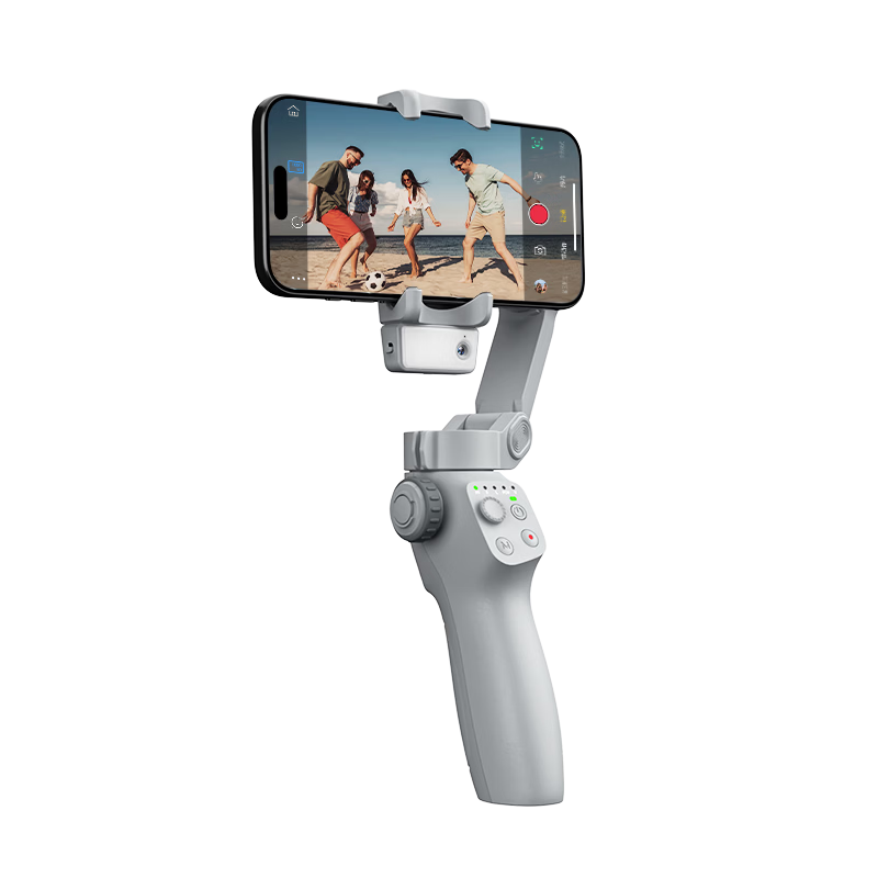 FUNSNAP CM8 Smartphone Gimbal Stabilizer 3-Axis Handheld Anti-Shake Gesture Tracking Selfie Stick AI Follow Smart Tracking Live Streaming Vlog Shooting Tool