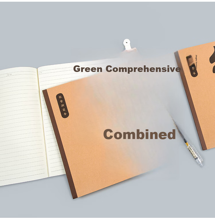GuangBo B5 40 Sheets 80 Pages Student Subject Notebook Classroom Memo Notebook Error Correction Notebook Study Supplies Comprehensive Set of 4 FB61104 14
