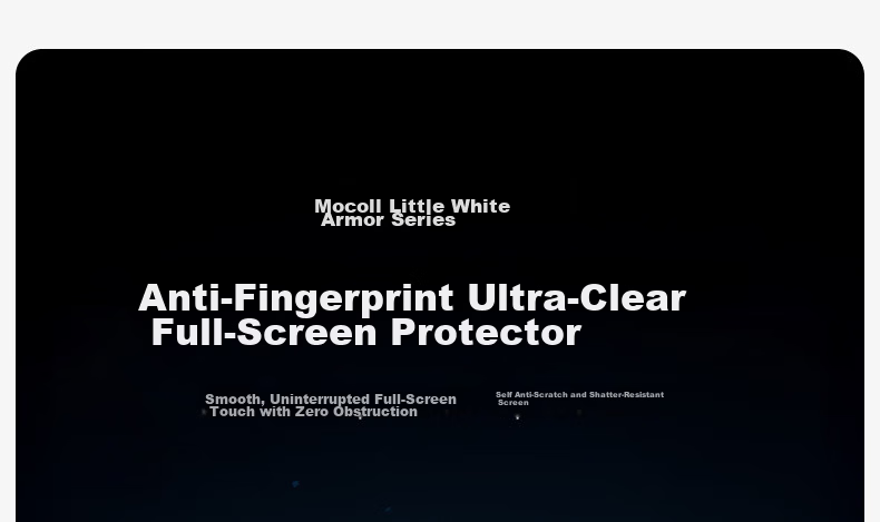 Moko [Ultrasonic Instant Unlock] Vivo X300s Full Coverage HD Tempered Glass Screen Protector, Transparent, Dust-Free, Explosion-Proof, Drop-Resistant, Anti-Fingerprint Film Tool 2