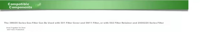 3M Gas Mask Accessory 6003CN Organic Vapor Cartridge, 2 Pack 8
