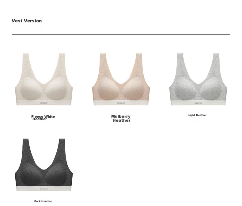 Bananain [Liu Haocun Style] 511A Gravity Strap Women's Seamless Modal Camisole Bra Summer Thin Model 28