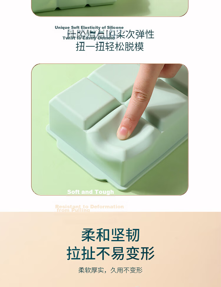 Baijie Food-Grade Ice Cube Mold Whiskey Ice Ball Large Ice Sphere Tray Ice Maker Box 5