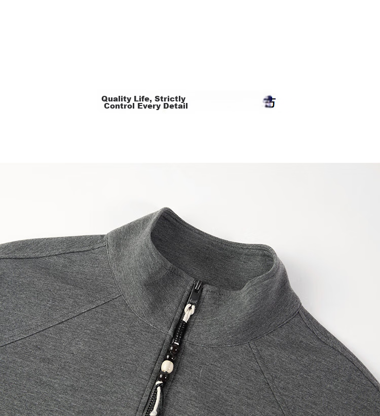 Demana [Active Urban] Autumn Relaxed Stand Collar Zipper Loop Decorative Cardigan Comfortable Casual Slimming Women's Jacket 15