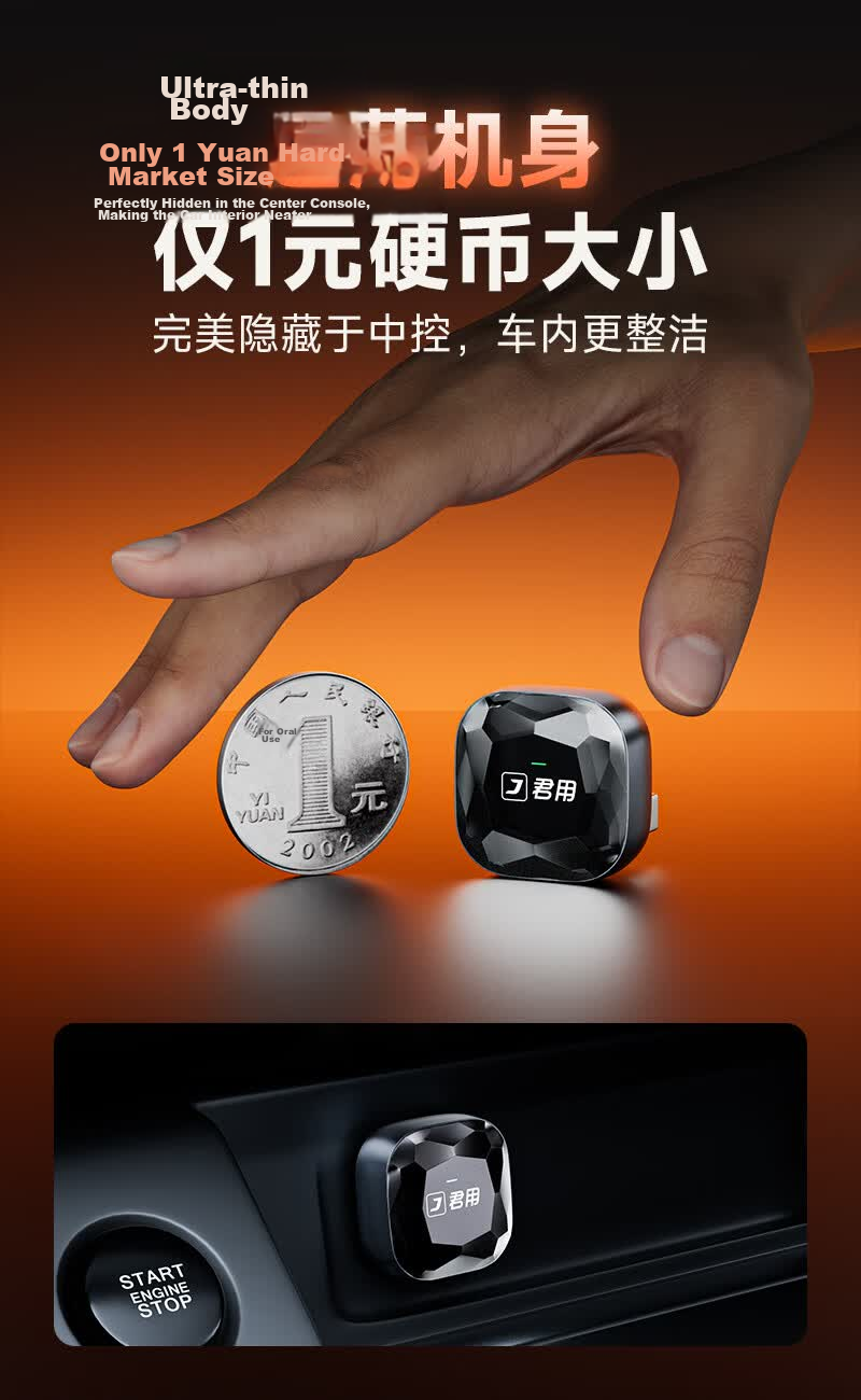 JunYong Baidu CarLife to Apple Wireless CarPlay Box Compatible with Honda Toyota In-Car Connectivity Box M1 15