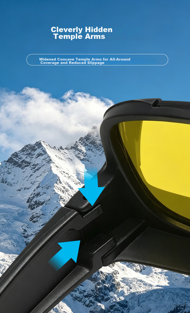 JFJN Night Vision Glasses Myopia Clip-On Cycling Mountaineering Sunglasses Driving Anti-Glare High Beam Protective Goggles HW001 13