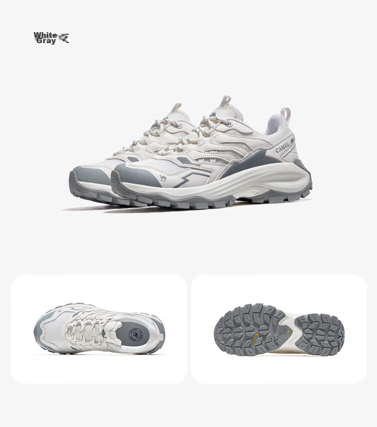 CAMEL [Buyu PRO] Outdoor Hiking Shoes for Men And Women, Breathable Casual Shoes, Non-Slip Wear-Resistant Sports Footwear 22