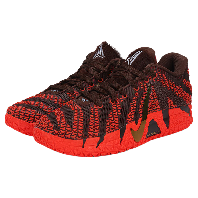 NIKE Men's New Year Limited Morant 3 JA 3 Sports Basketball Shoes IB6509-200 Red Brown Size 40