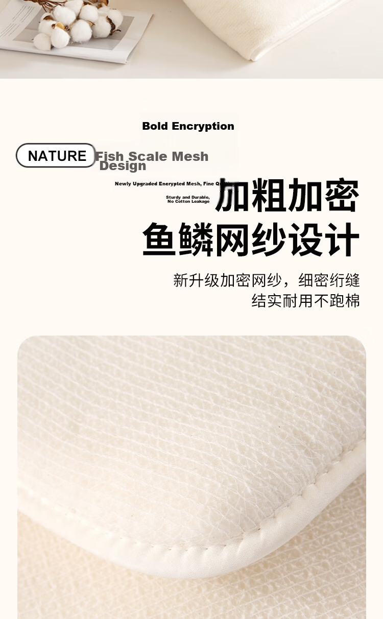 Yuanshenghuo Xinjiang Cotton Quilt, Cotton Comforter, Thin Quilt Filling, Heating Blanket, Classic Cotton Quilt, 2 Jin (1 Kg), 1.5x2 Meters 9