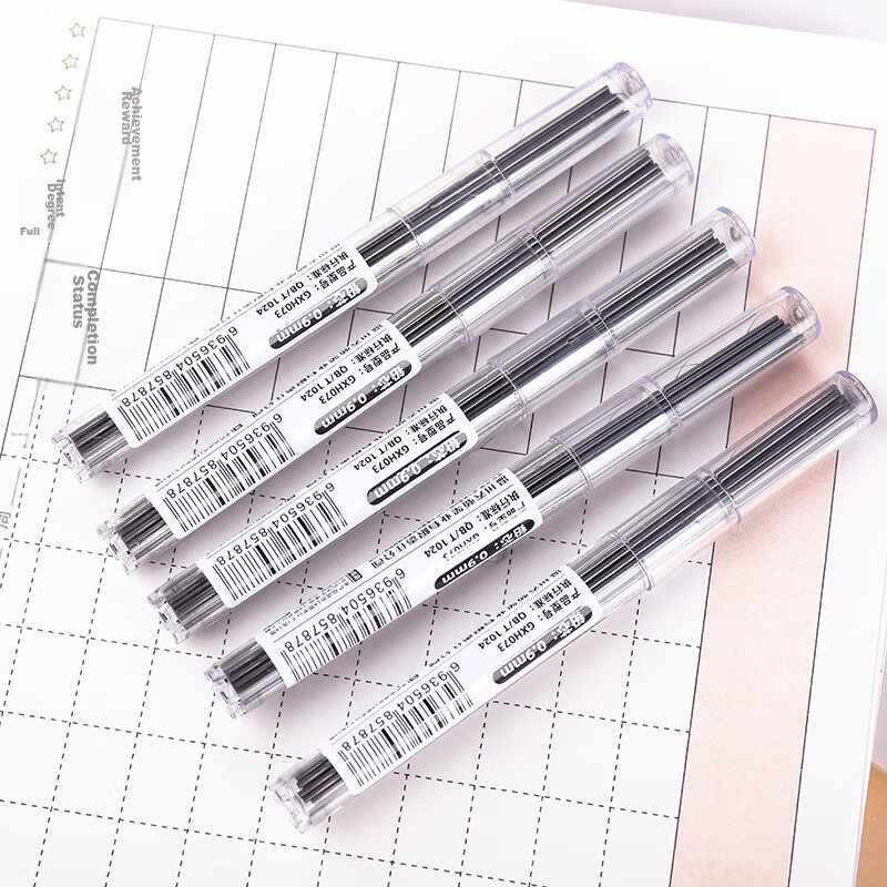 Dile Correct Posture 0.9mm Mechanical Pencil Lead Refill for Elementary Students, Durable, No Sharpening Needed, 5 Boxes, Model 3232 2