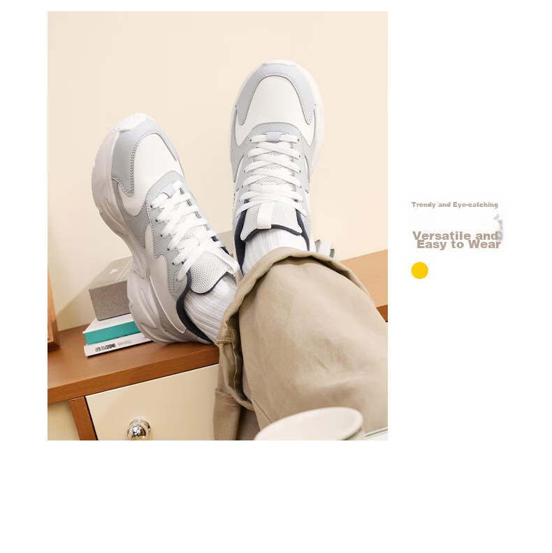 361° Yunjuan Men's Casual Sports Shoes Trendy Versatile Waterproof Non-slip Durable 672636704-2 9