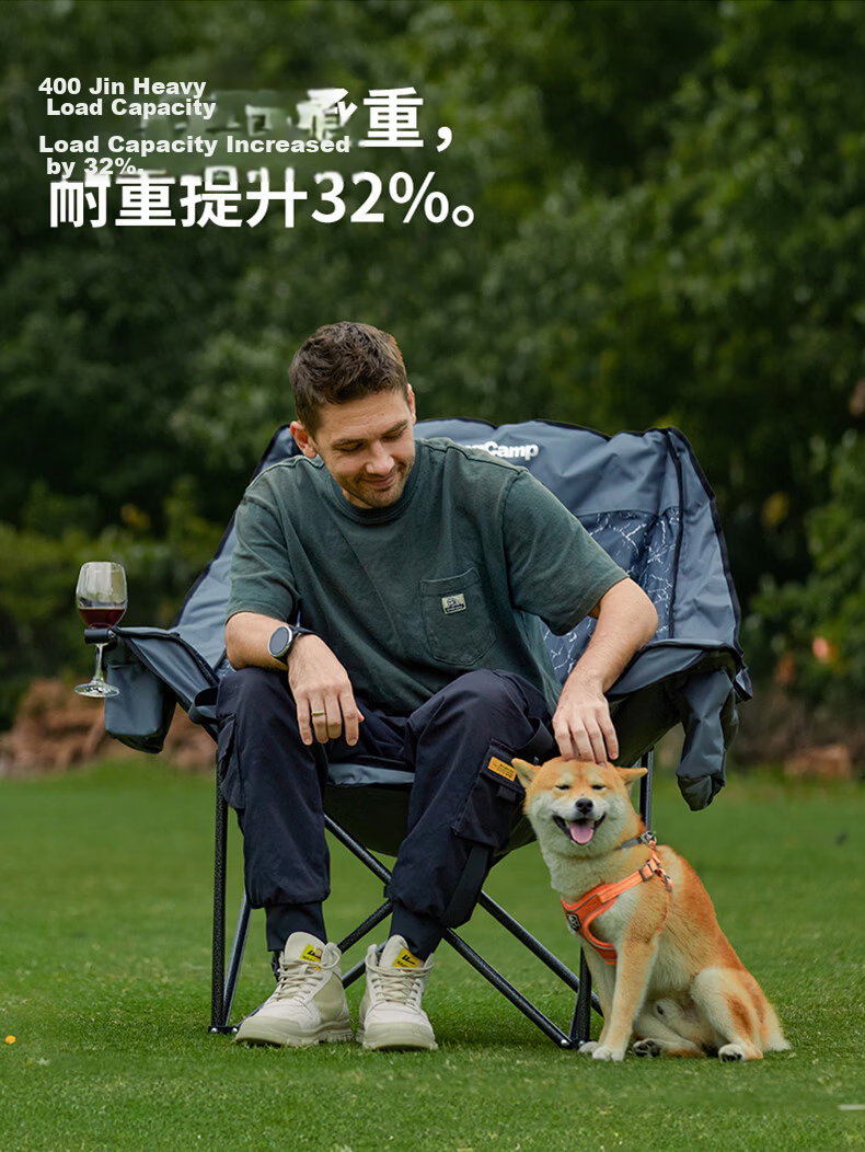 KingCamp Outdoor Folding Chair Wide Sofa Chair Director Chair Portable Folding Stool Sketching Fishing Camping Chair 14