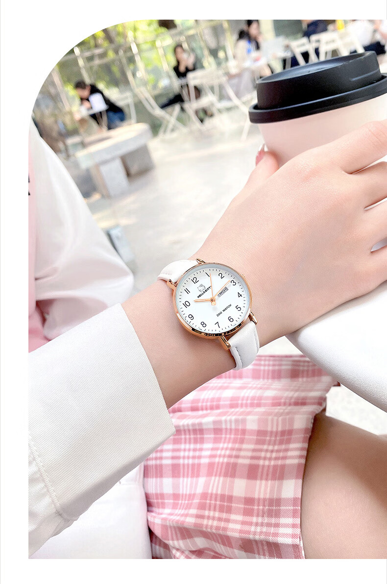 ZGO X Sanrio Watch for Female Students, Middle And High School Girls, Exam-Specific HelloKitty Watch 2108 13