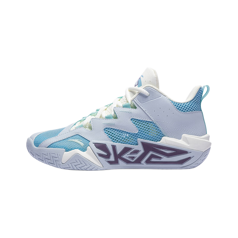 Anta Kids Boys Sports Shoes 2026 Summer Breathable Mesh Durable Cement Basketball Shoes A12621102