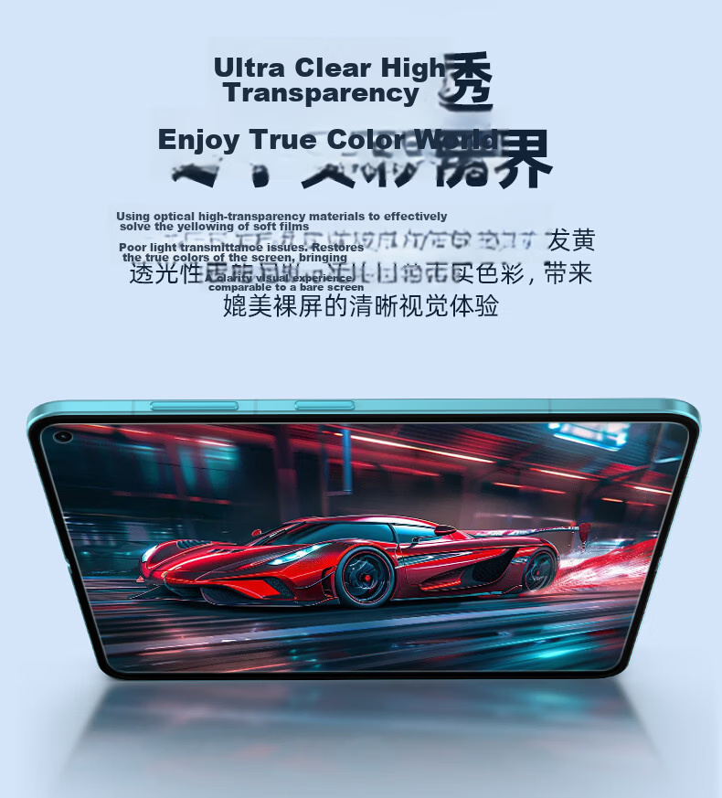 BLUEO Screen Protector for VIVO X Fold6, Matte Anti-Fall, Scratch-Resistant, Anti-Fingerprint Protective Film 11