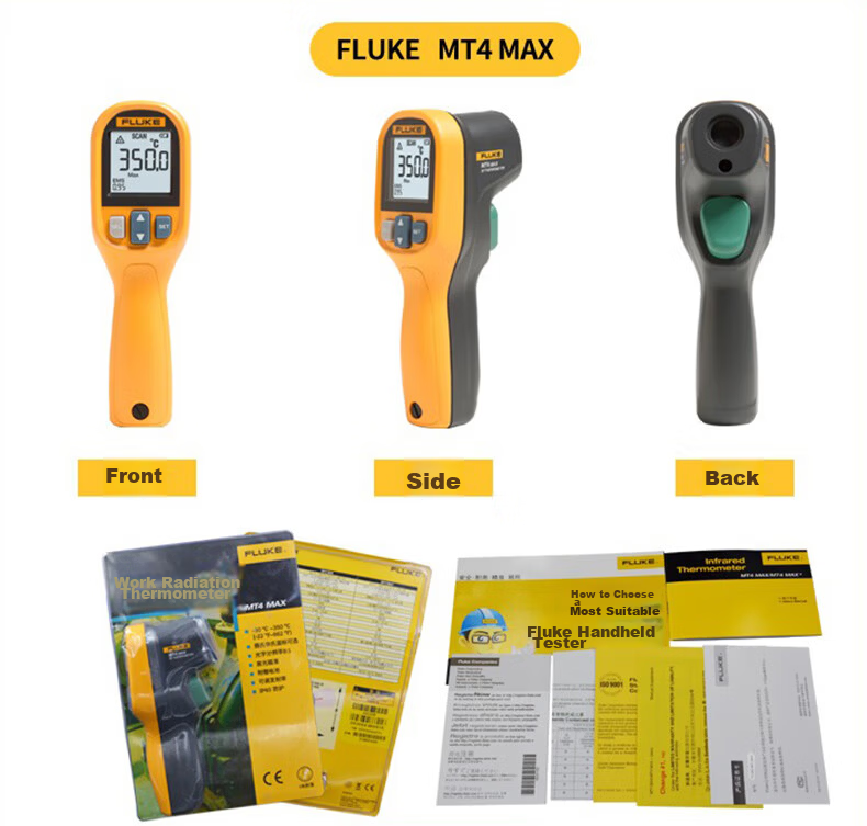 FLUKE FLUKE (FLUKE) Infrared Thermometer -30~350℃ Spot Temperature Gun FLUKE-59E Temperature Gu 3