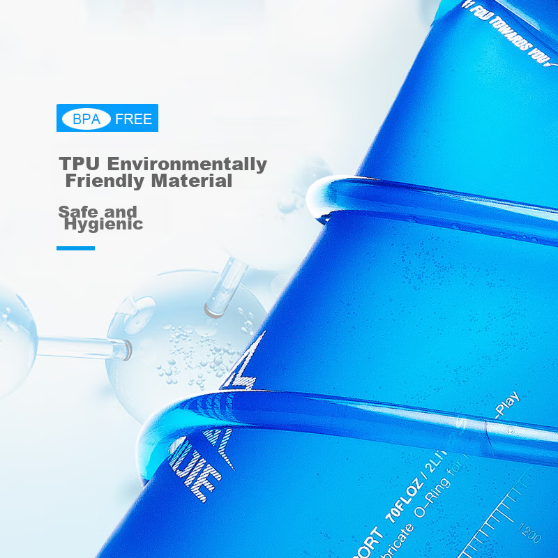 AONIJIE 3L Soft Water Bottle, складная, портативная, для активного отдыха, бега, туризма, велоспорта