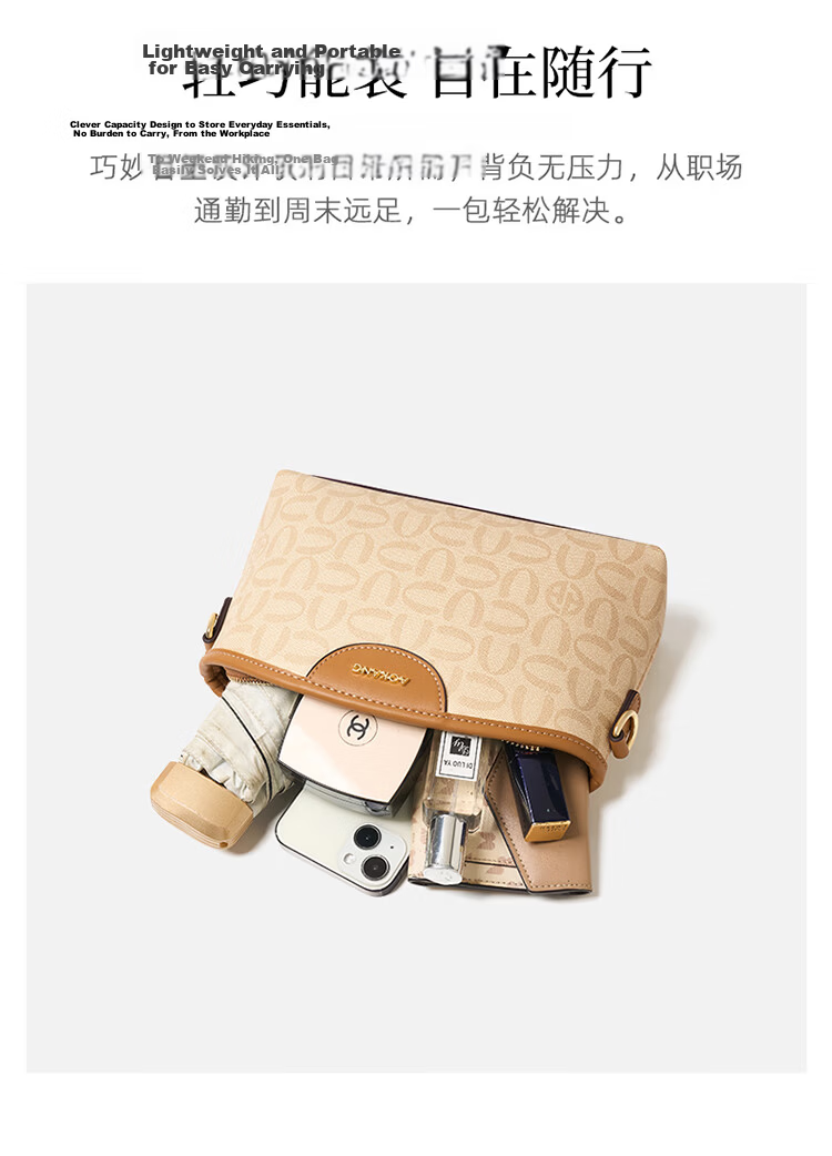 Aokang Women's Bag 2026 New Retro Small Square Phone Bag Luxury Crossbody Shoulder Bag Birthday Gift for Wife and Mom 12