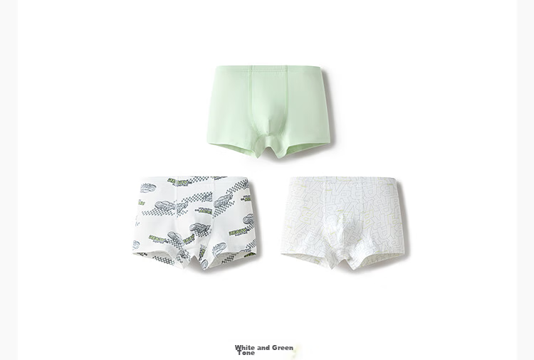 Balabala Baby Cotton Underwear A-Class Children's Boxer Briefs Boys 3-Pack [Peppa Pig IP] 208925170102 28