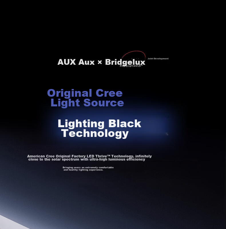AUX American Pure Eye Protection AI Voice Smart Living Room Ceiling Light LED Main Light Luxury Crystal Modern Minimalist 8