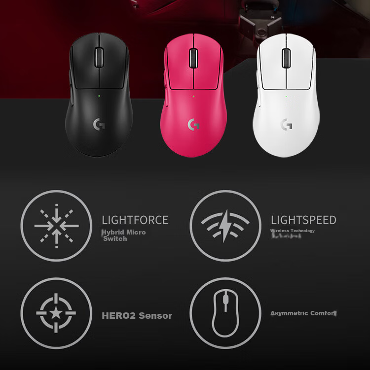 G GPW 4th Gen Eagle Eye Wireless Gaming Mouse Esports GPW 4th Gen Dual-Mode Mechanical Lightweight FPS Mouse Pink Charging Dock Gift Box 2