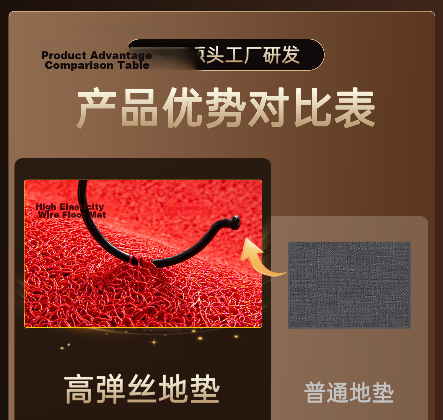 Fengliang Entrance Door Mat Coir New Chinese Style Thickened Non-Slip Dirt-Resistant Customizable Floor Mat 8