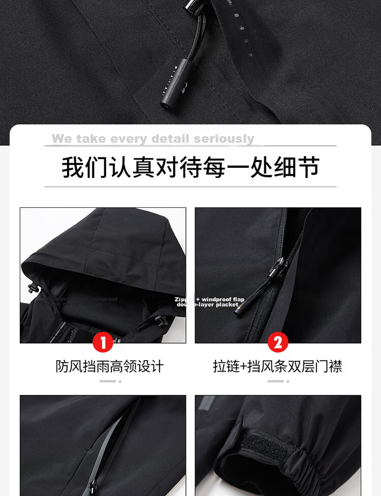 JEEP SPIRIT Men's Summer Casual Lightweight Sun Protection Jacket Comfortable Outdoor Sports Skin Jacket Dark Gray 5XL 4
