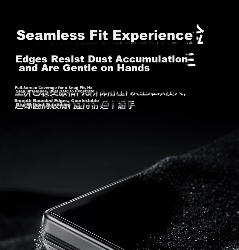 Benks Crystal Shield Ultra-Hard Glass | AR Anti-Reflection Tempered Glass Screen Protector for Samsung Z Fold 8, Full Coverage, HD, Anti-Fingerprint, Scratch-Resistant Foldable Phone Screen Protector 13