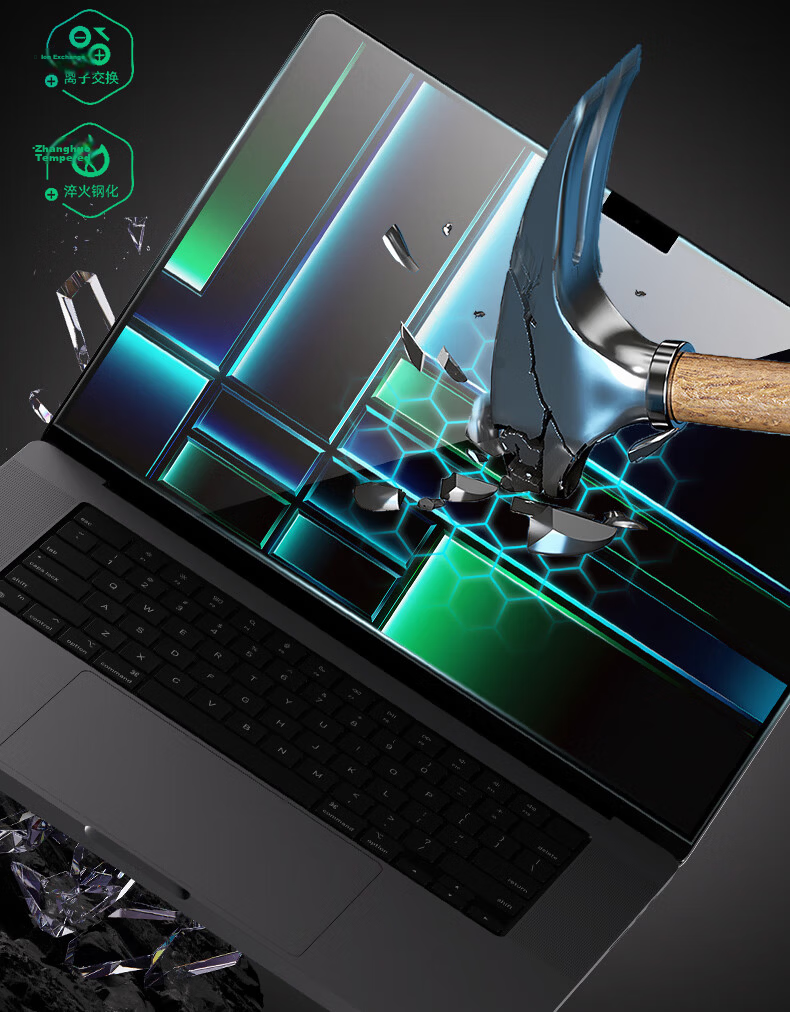 DiYiGongFang Magnetic Screen Protector for M4 Apple Laptop, Protective Film for Macbook Air 13.6-Inch M2, Ultra-Clear Sticker for Air13 M3 A3113, High-Definition Film 11