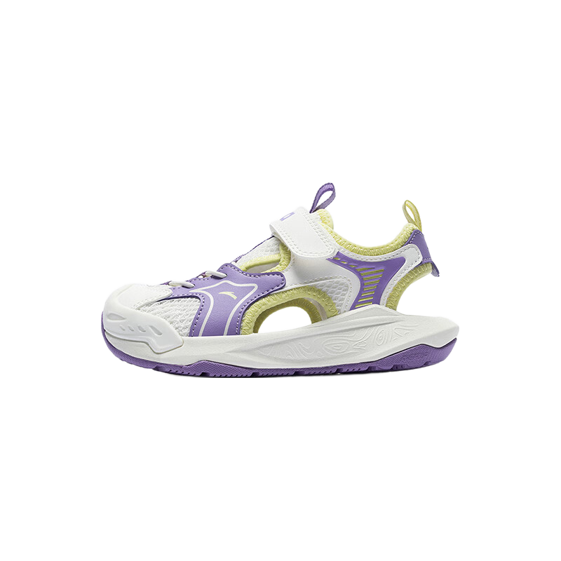 Anta Kids Girls Toddler Summer 2026 Outdoor Breathable Non-slip Closed-toe Sandals A22629935