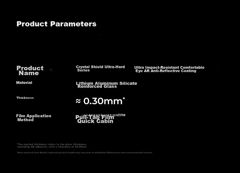 Benks Crystal Shield Ultra-Hard Glass AR Anti-Glare Tempered Film for Huawei Mate80 Pro Max Mate80 RS High-Definition Large Curved Edge Extraordinary Master Screen Protector 14