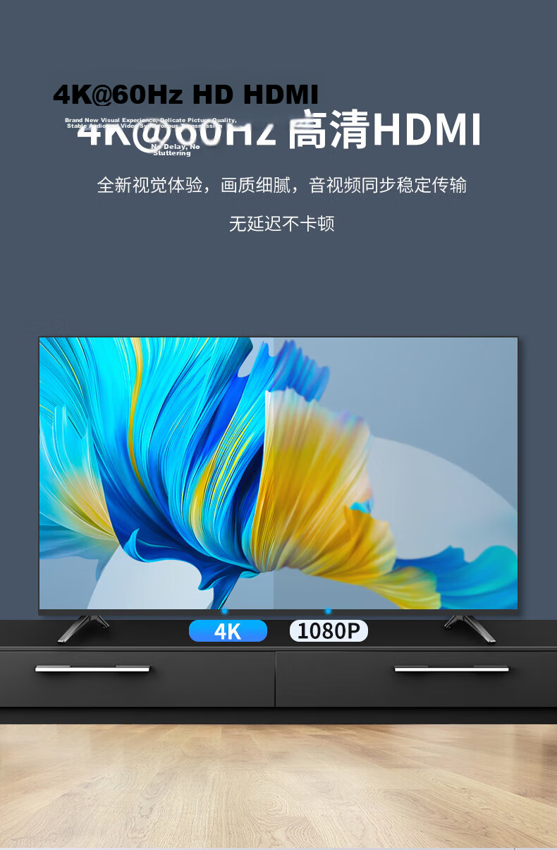 GUANYEE Type-C to HDMI Adapter with Power Delivery 4K60Hz for Smartphones, Laptops, TV, Monitor, Projector, PD Fast Charging 4