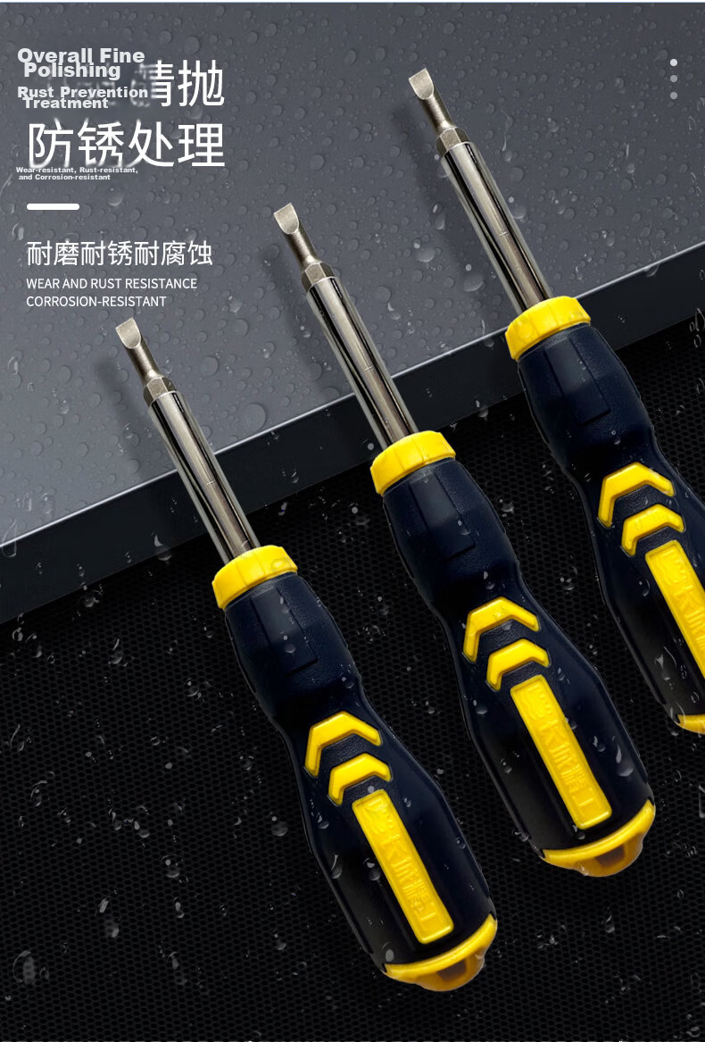Great Wall 6-in-1 Multi-Function Screwdriver Set Household Double-Head Socket Bit Repair Tool 278106 5