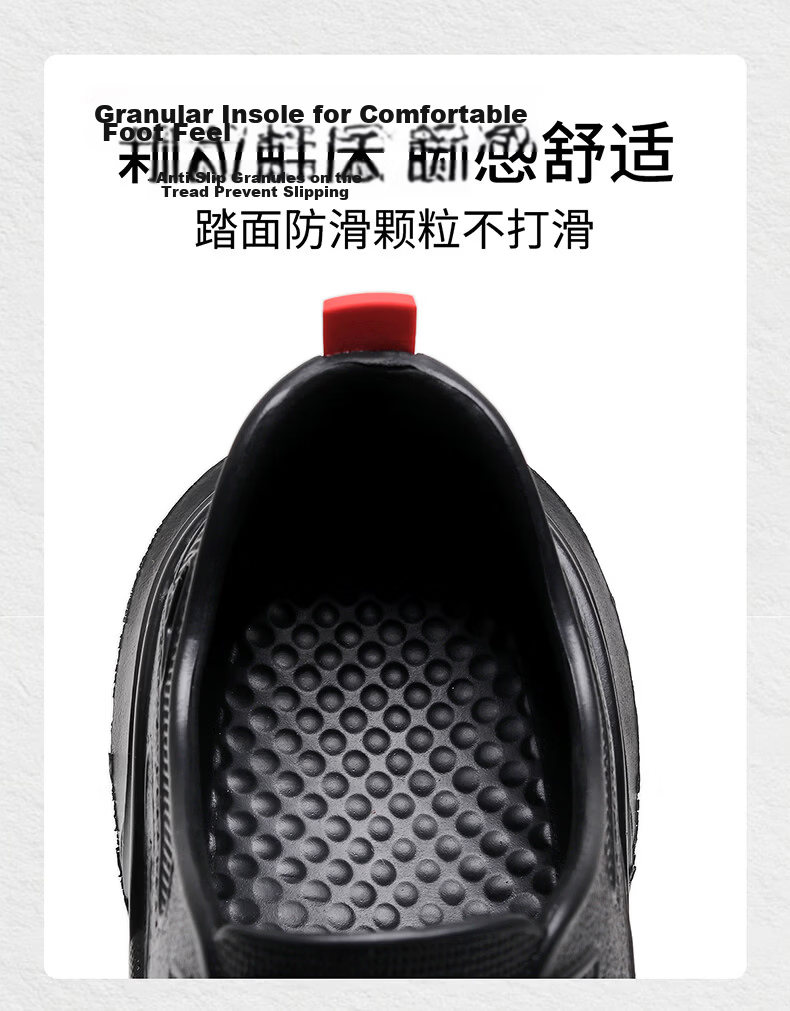 Ganmai Summer Outdoor Creek Shoes Men Soft Sole EVA Non-slip Wear-resistant Breathable Beach Sandals White Size 44-45 7