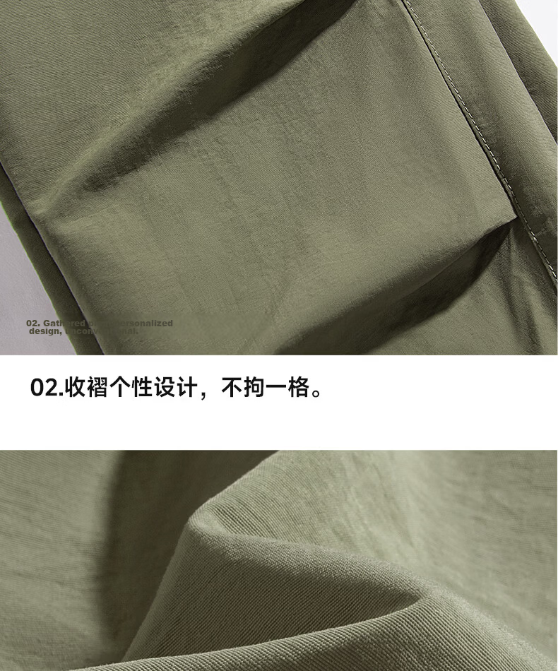 VANCL Men's Workwear Shorts Summer Outdoor Cooling Sports Shorts Simple Casual Functional Knee-Length Pants Khaki 3XL 35