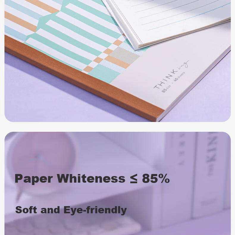 Deli Wireless Binding Notebook, 30 Sheets, Butter Bear Soft Copybook, Xingyun Paper, Xingyun Diary, A5 Notepad, Cute Notebook, Green HY232 7