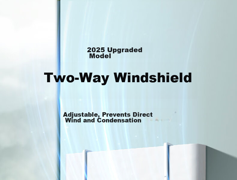 Gonghechuan Air Conditioner Wind Deflector Shield, Anti-Direct Blowing, Baby Postpartum Protection, Air Outlet Wind Blocker, Universal Hanging Air Conditioner Cover 1