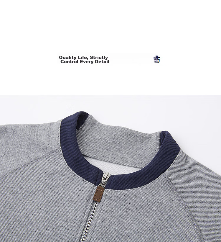 Demana Vintage Style Spring Cloud Oxygen Cotton Colorblock Stand Collar Leather Strap Zipper Loose Fit Petite Women's Jacket 18