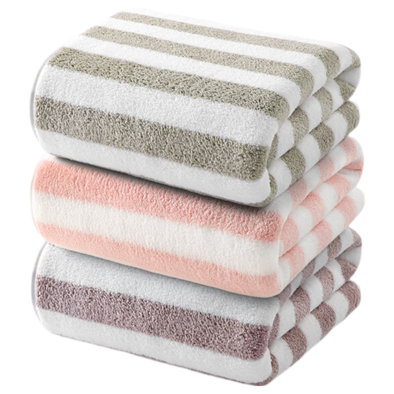 Grace Towels for Men, Soft And Skin-Friendly Absorbent Face Towels for Home Use, Bath Towels for Couples, Sports Family Pack, 3-Pack
