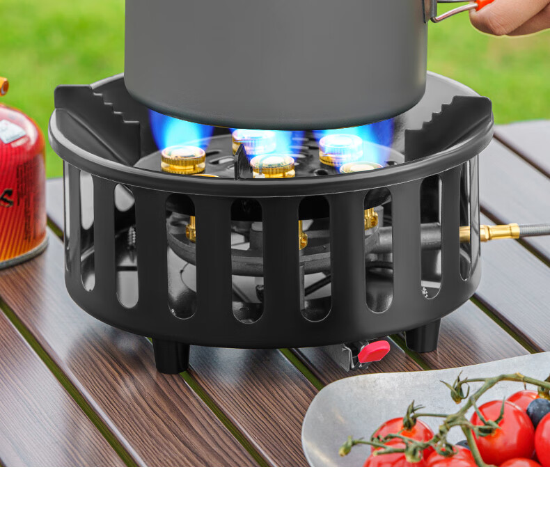 Jauto Cassette Stove Outdoor Gas Stove Portable Camping Gas Cylinder Magnetic Stove Hot Pot Camping Set 15