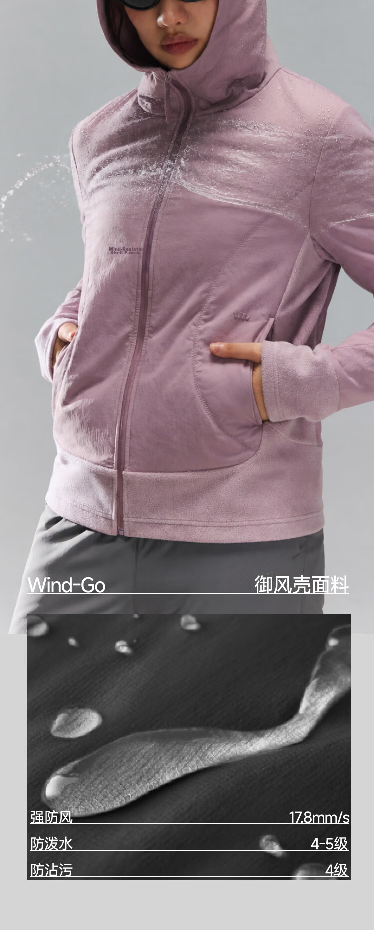 Beneunder Women's Jacket, Warm And Cold-Resistant, Zoned Elastic Fleece, Hooded, New Style, Medium Warmth, Lightweight, Quick-Heating Cotton Coat, Machine Washable, CL020 5