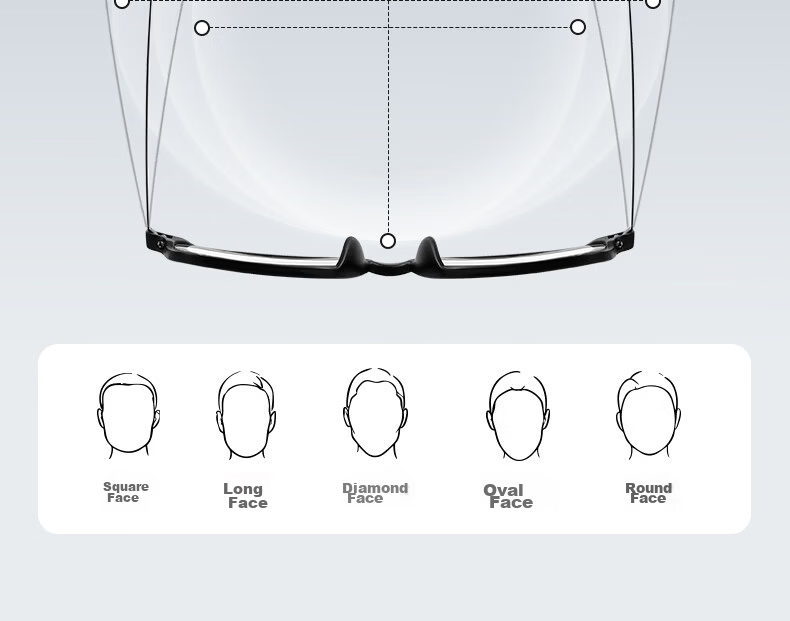 Mr.PuTian Reading Glasses for Men And Women, Anti-Blue Light, Bifocal Integrated Lens, Smart Auto-Focus Reading Glasses, Wearable While Walking 16