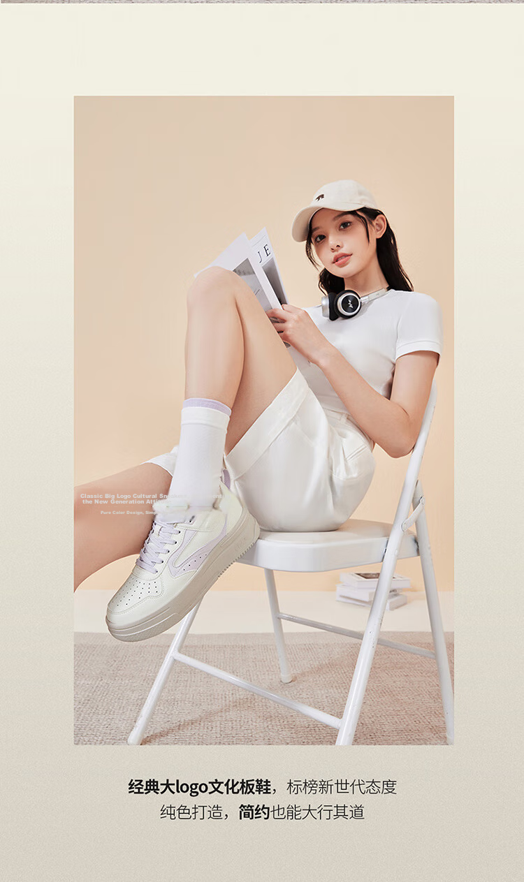 ERKE Women's Sneakers, Summer New Style Breathable Versatile Casual Shoes, Thick-Soled Comfortable Sports Shoes | Wanku 2.0 4