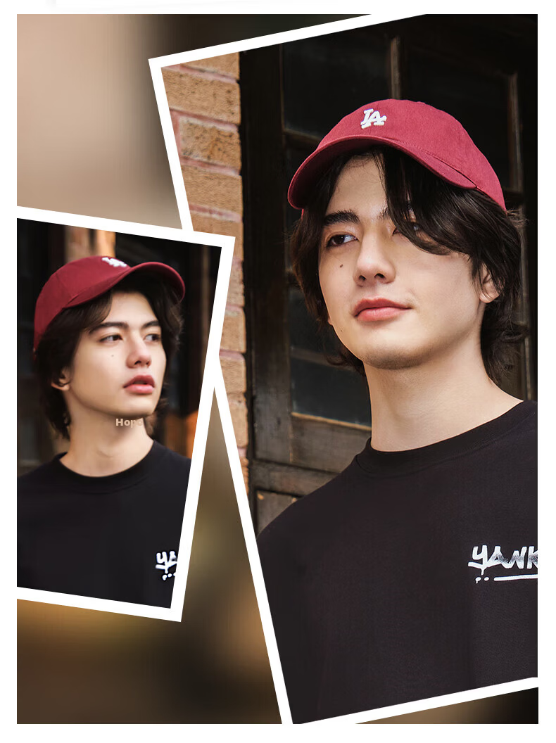 MLB Baseball Cap for Men And Women, Soft Top Sun Visor Hat, Birthday Gift, 3ACP7701N-07BKS 16