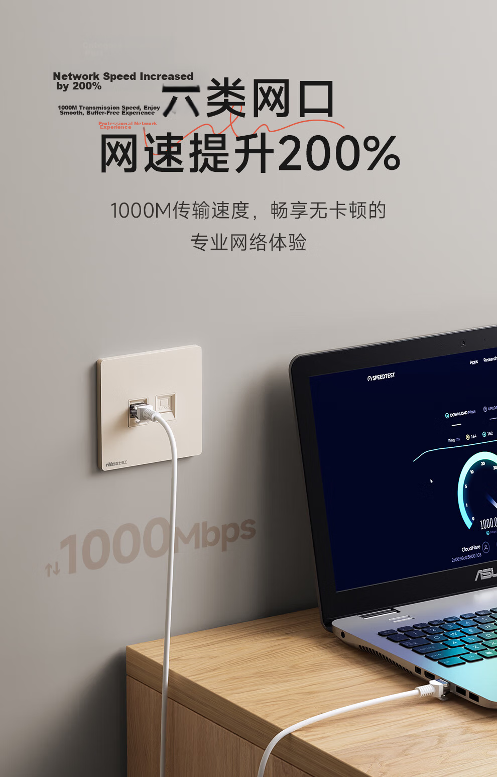 NVCleishidiangong Switch Socket, No Spray Painting Cream Style Large Plate, Three-Gang Single-Control Wall Power Switch, N25 Cream Yellow 16