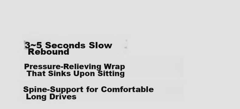 8H Car Lumbar Support Small Gray Dog Enlarged and Widened Office Home Seat Cushion Back Support Pad 13