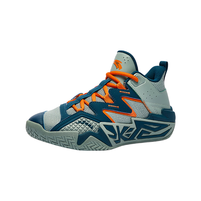 Anta Kids Sports Shoes Boys Big Children Youth 6-12 Years Professional Durable Cement Basketball Shoes A12541103H