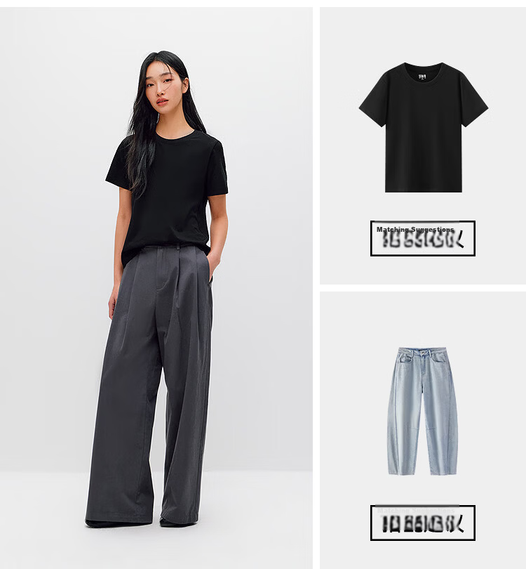 Semir Mall Style | Women's Summer Short Sleeve T-Shirt Solid Color Crew Neck Regular Shoulder Top 2026 Versatile Shirt 101926100001 16