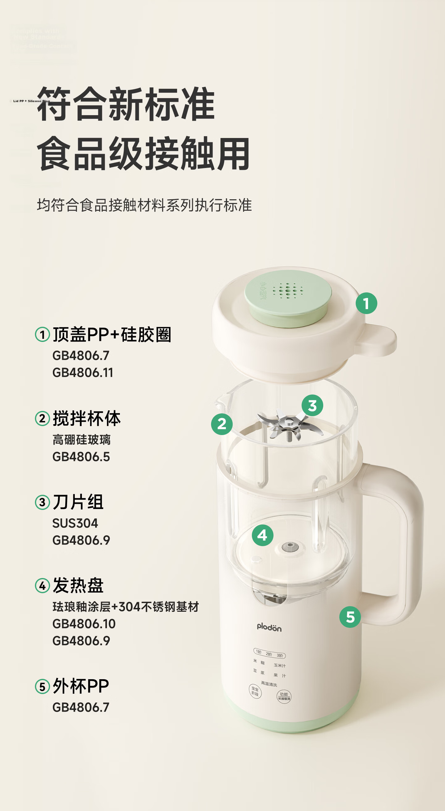 PLODON Baby Steaming, Cooking, Stewing, and Blending Multifunctional Baby Food Processor with Single Cup and Single Blade, Age-Specific Baby Food Maker 33