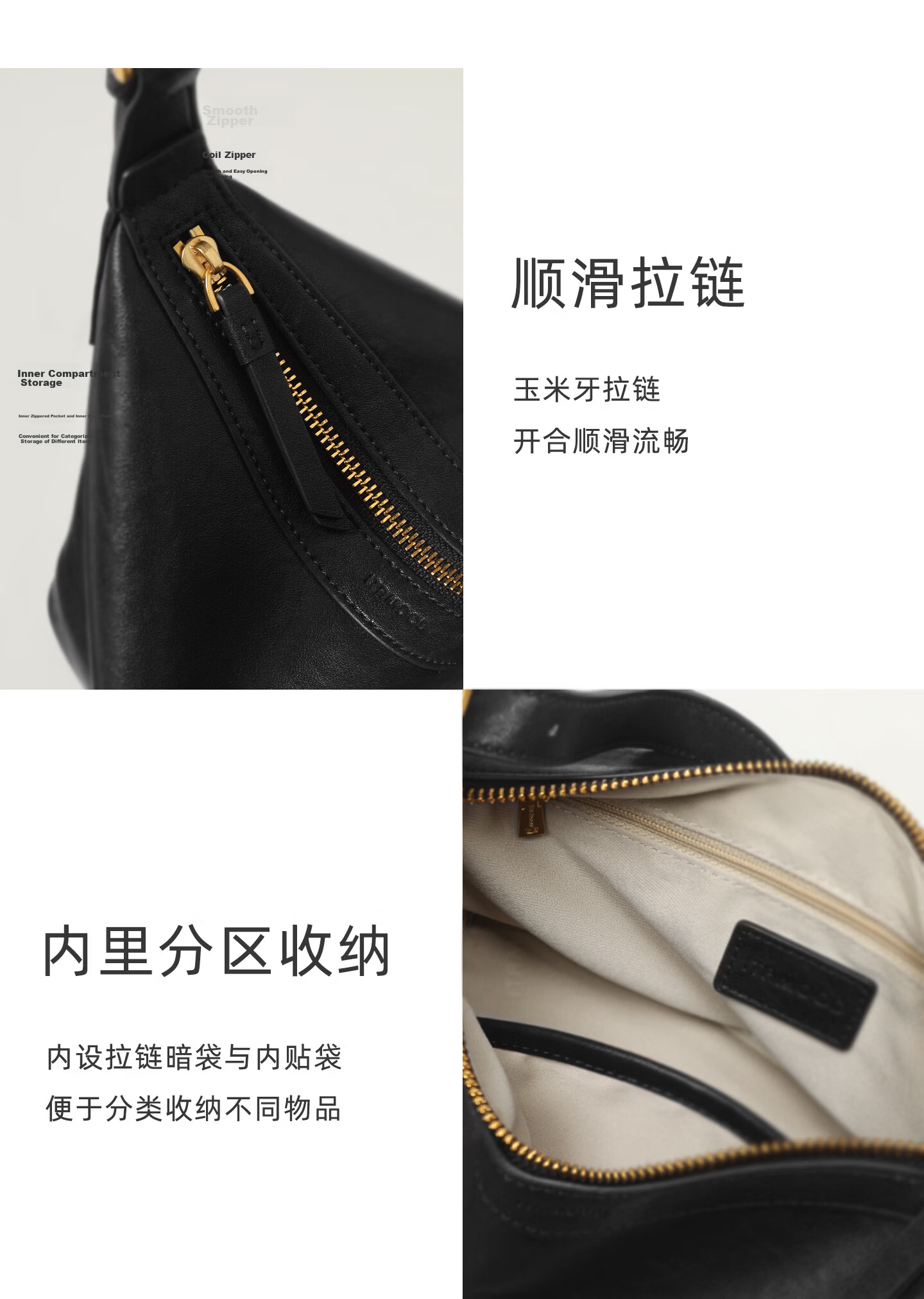 Miaodi Vegetable-Tanned Top-Grain Cowhide Hobo Underarm Tote Bag Blue Commuter Casual Shoulder Crossbody Bag for Women Qixi Festival Gift 12